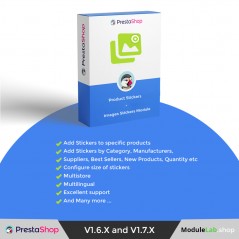 Prestashop Product Label and Stickers Module