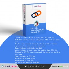 Prestashop SEO URL Redirects 301, 302, 303 and 404 By PrestaLion